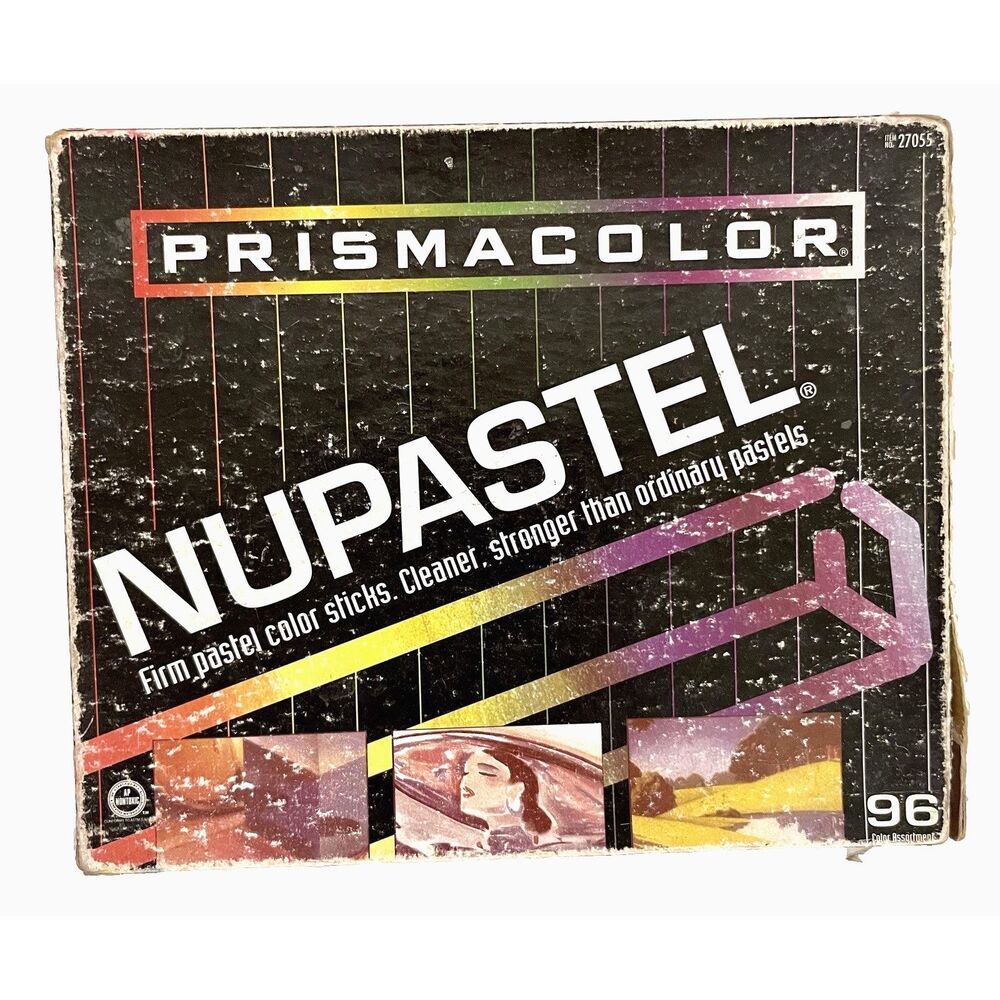 Nupastel Prismacolor Firm Pastel Sticks Vintage # 27055 Made in USA Used